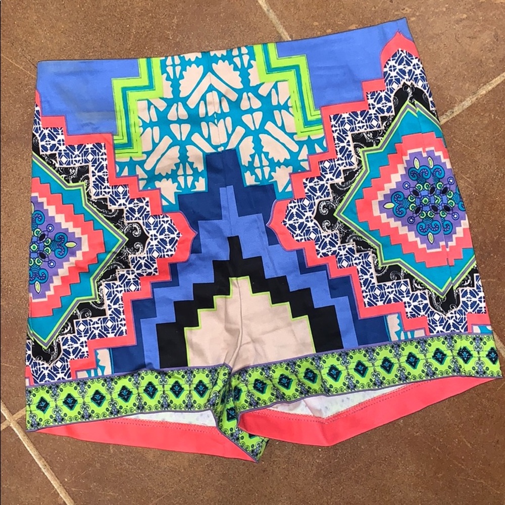 High waisted shorts
